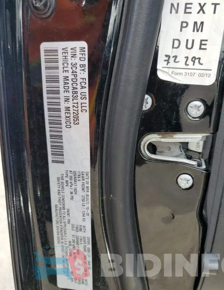 3C4PDCAB3LT272053 Photo# 13
