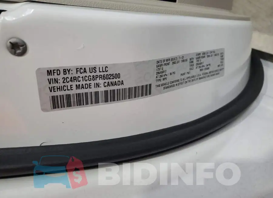 2C4RC1CG8PR602500 Photo# 13