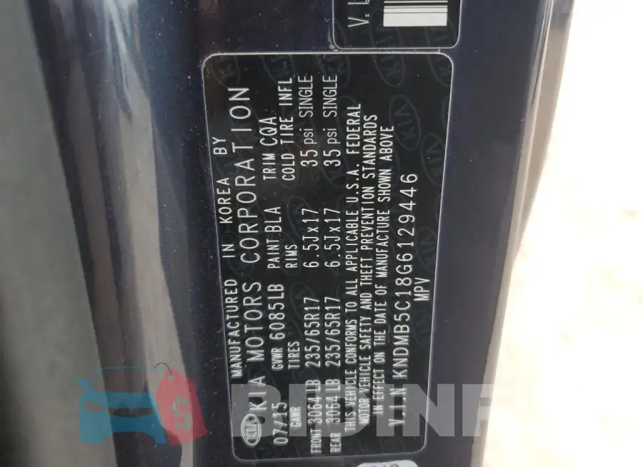 KNDMB5C18G6129446 Photo# 13