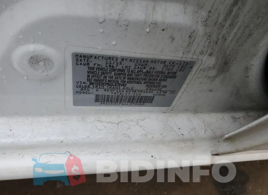 3N1CE2CP6GL370162 Photo# 12