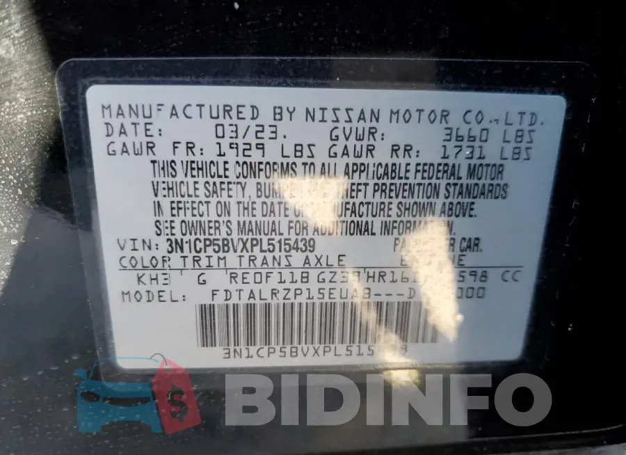 3N1CP5BVXPL515439 Photo# 12
