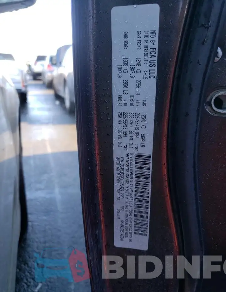 3C4PDDGGXKT771424 Photo# 14
