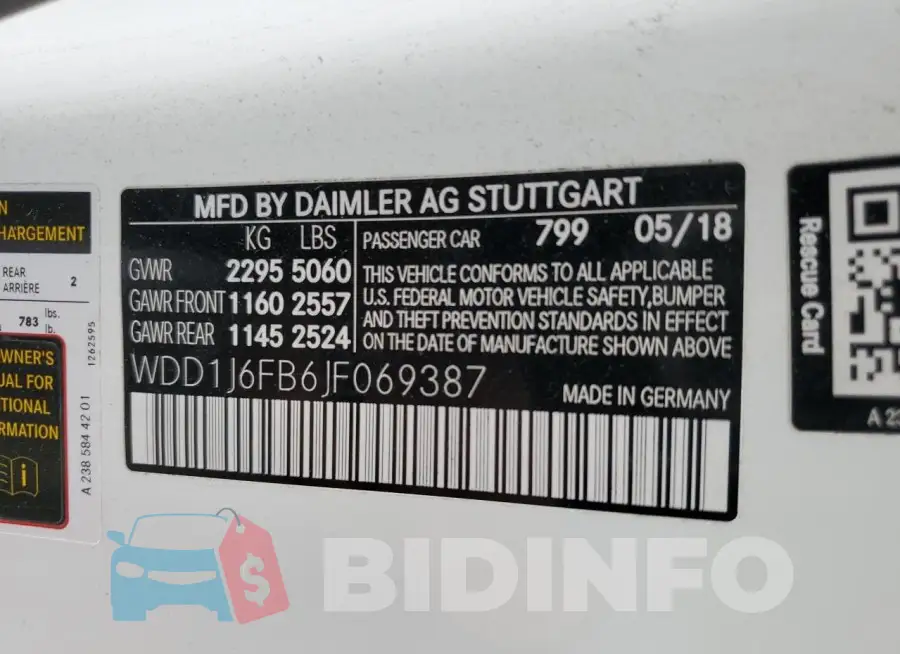 WDD1J6FB6JF069387 Photo# 12