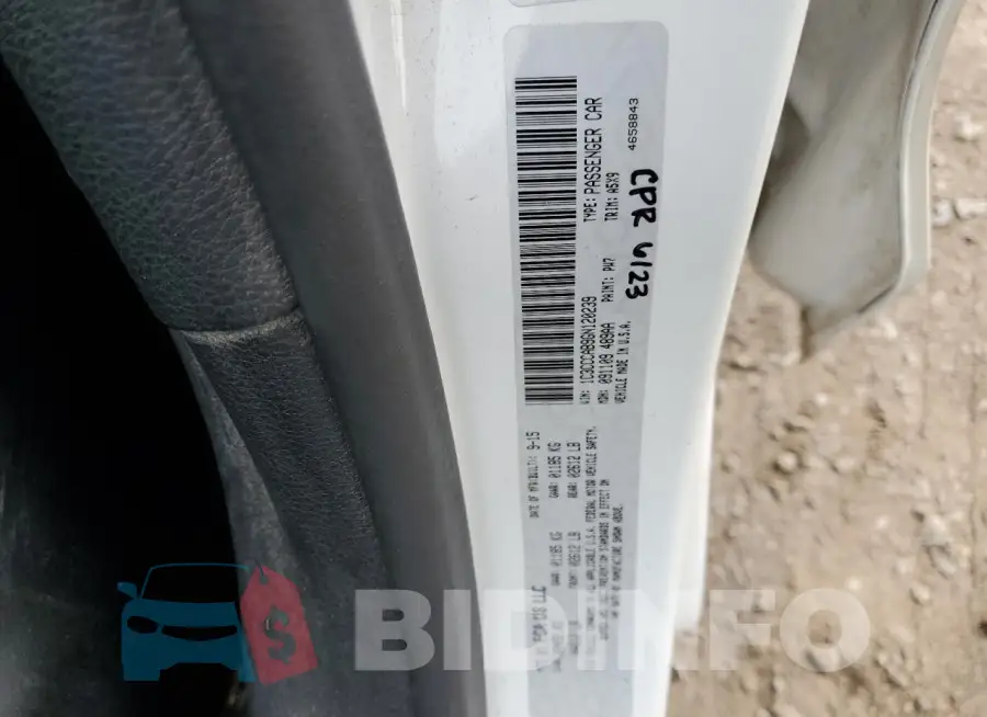 1C3CCCAB9GN120239 Photo# 12