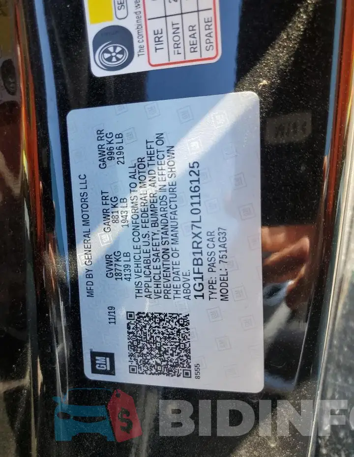 1G1FB1RX7L0116125 Photo# 12
