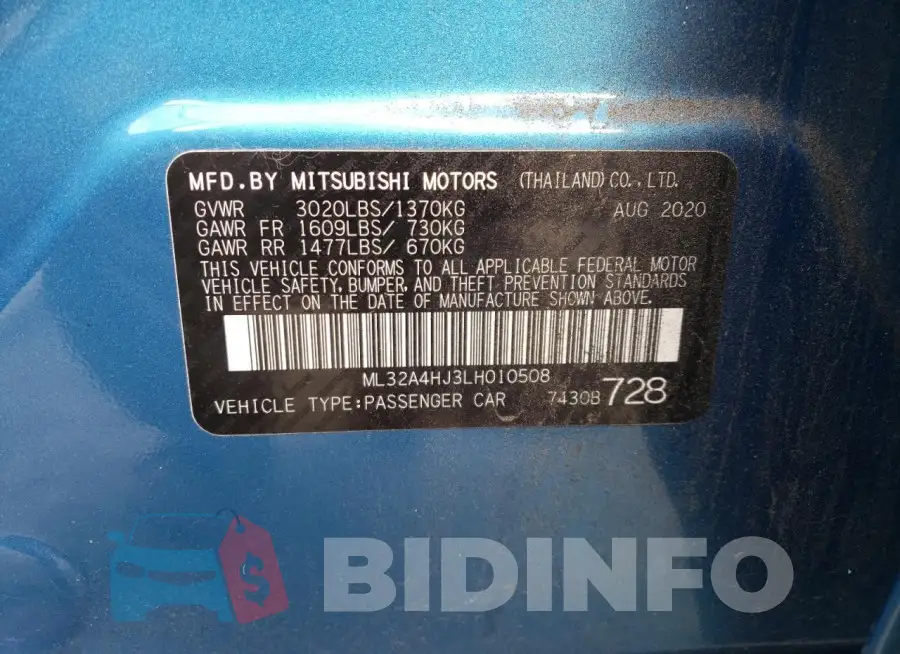 ML32A4HJ3LH010508 Photo# 12