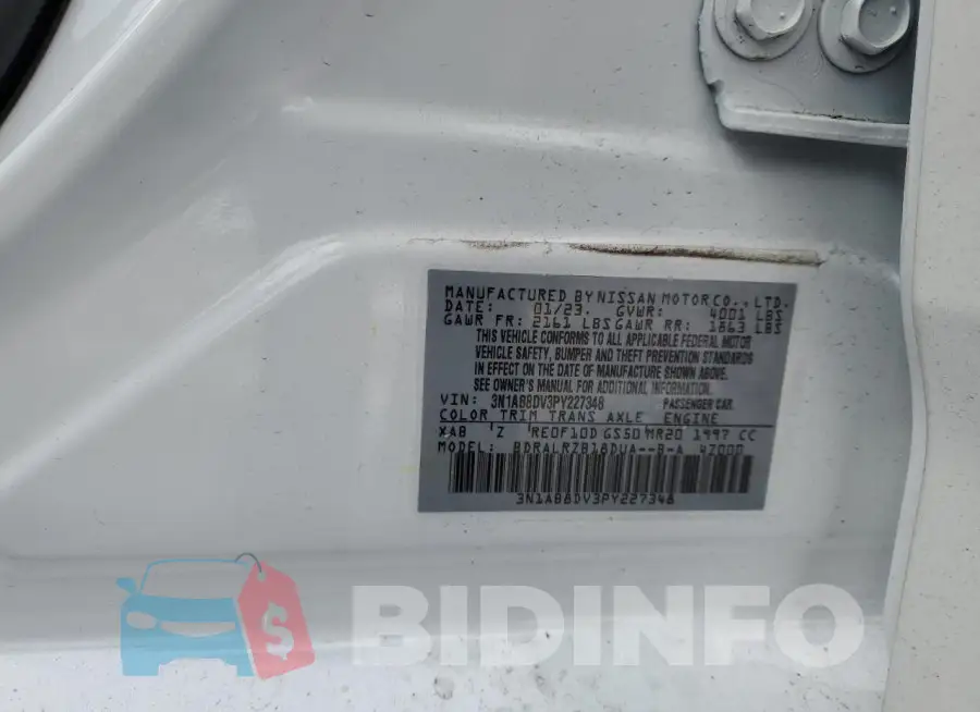 3N1AB8DV3PY227348 Photo# 12
