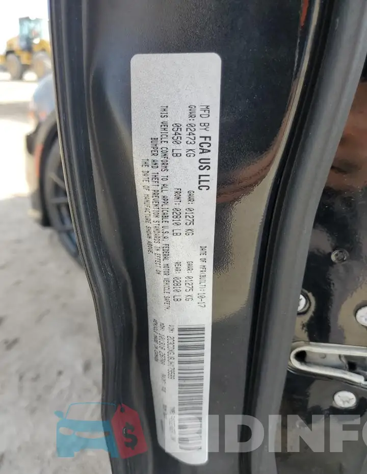 2C3CDXGJ8JH179589 Photo# 12