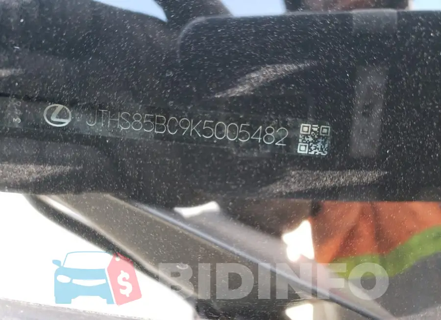 JTHS85BC9K5005482 Photo# 12