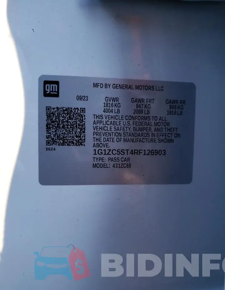1G1ZC5ST4RF126903 Photo# 12