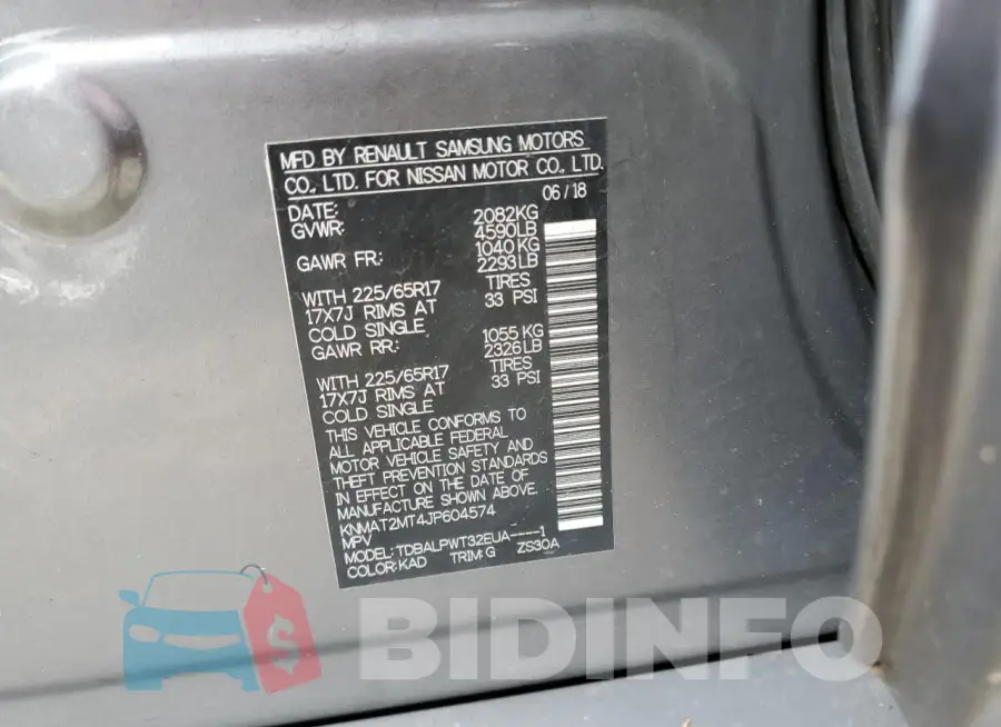 KNMAT2MT4JP604574 Photo# 13