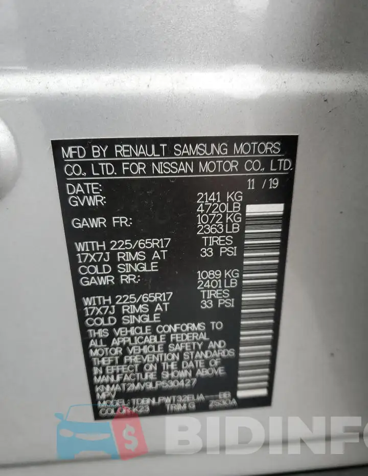 KNMAT2MV9LP530427 Photo# 12