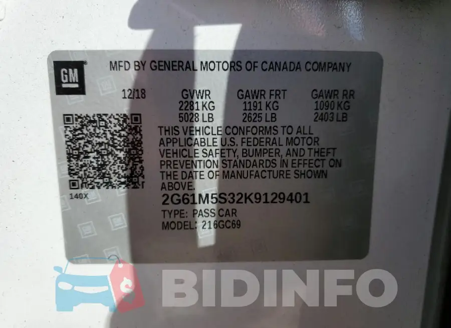 2G61M5S32K9129401 Photo# 12