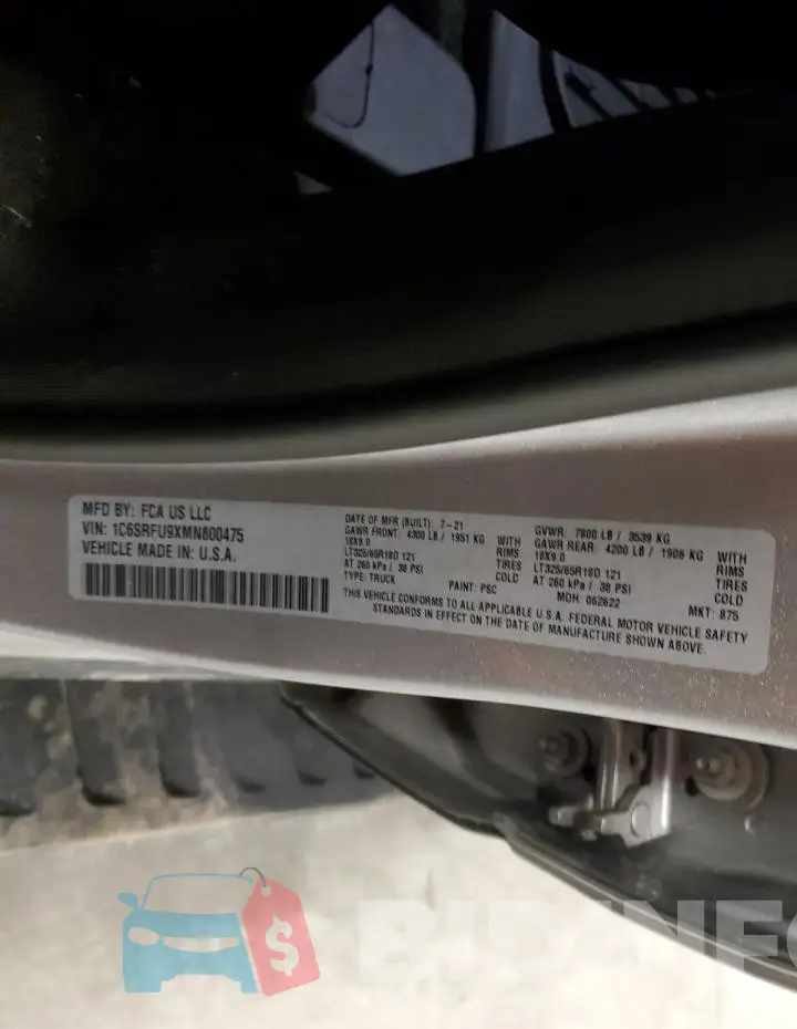 1C6SRFU9XMN800475 Photo# 12