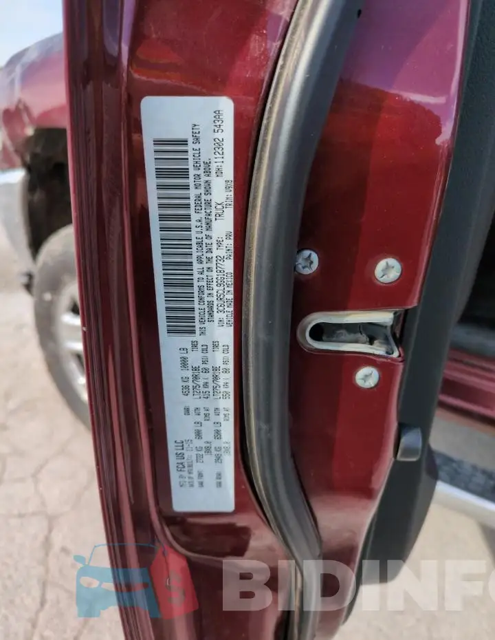3C6UR5CL9GG187732 Photo# 12
