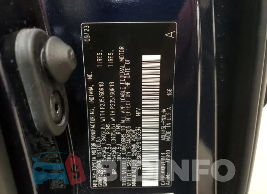 5TDESKFC2PS105594 Photo# 13