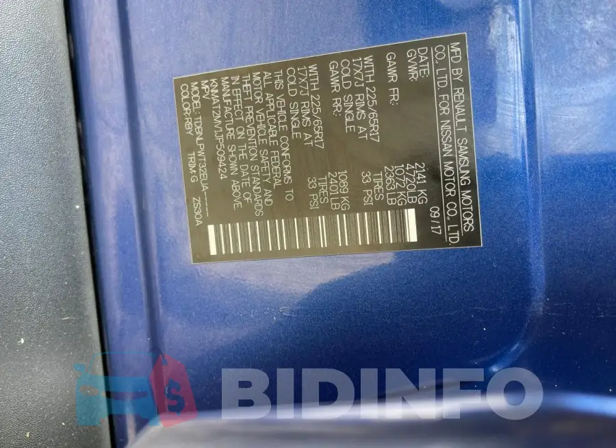 KNMAT2MV1JP509424 Photo# 10