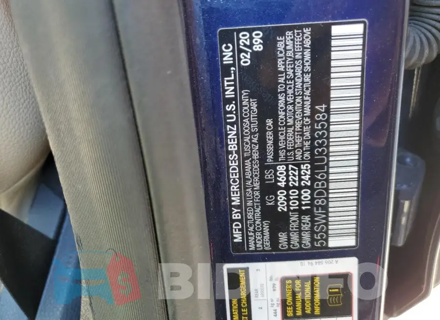 55SWF8DB6LU333584 Photo# 13
