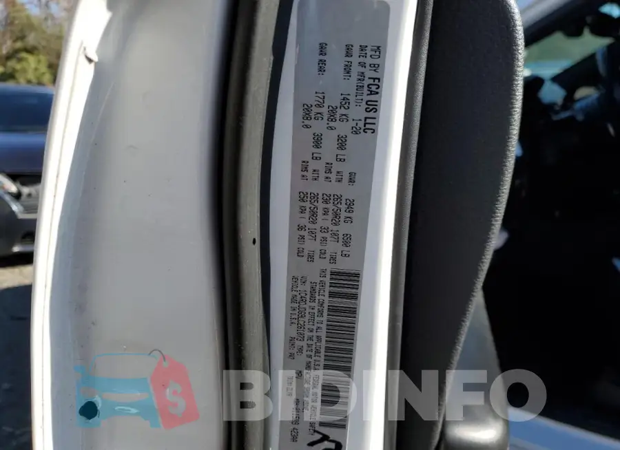 1C4RDJDG9LC261073 Photo# 13