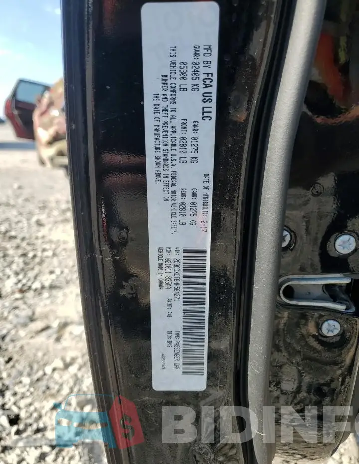 2C3CDXCT6HH584271 Photo# 12