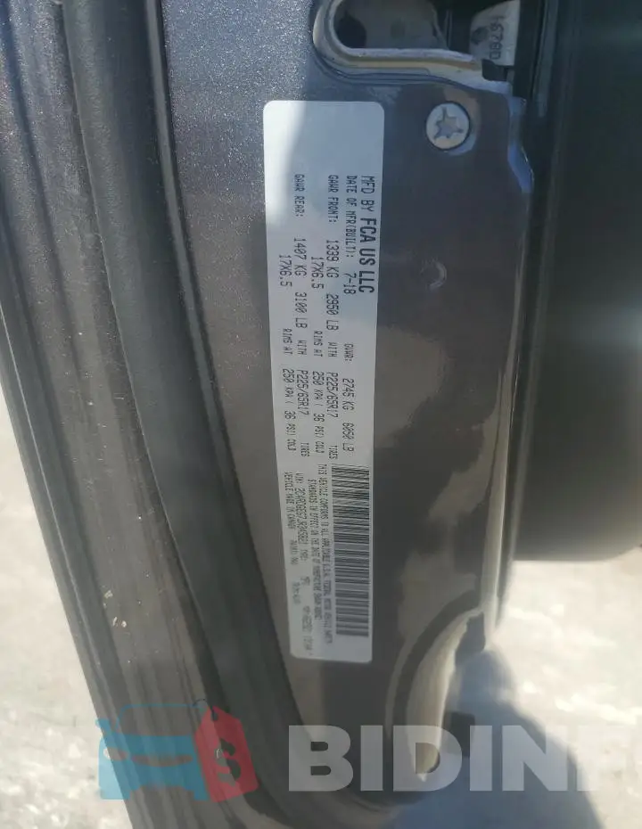 2C4RDGEG7JR345821 Photo# 13