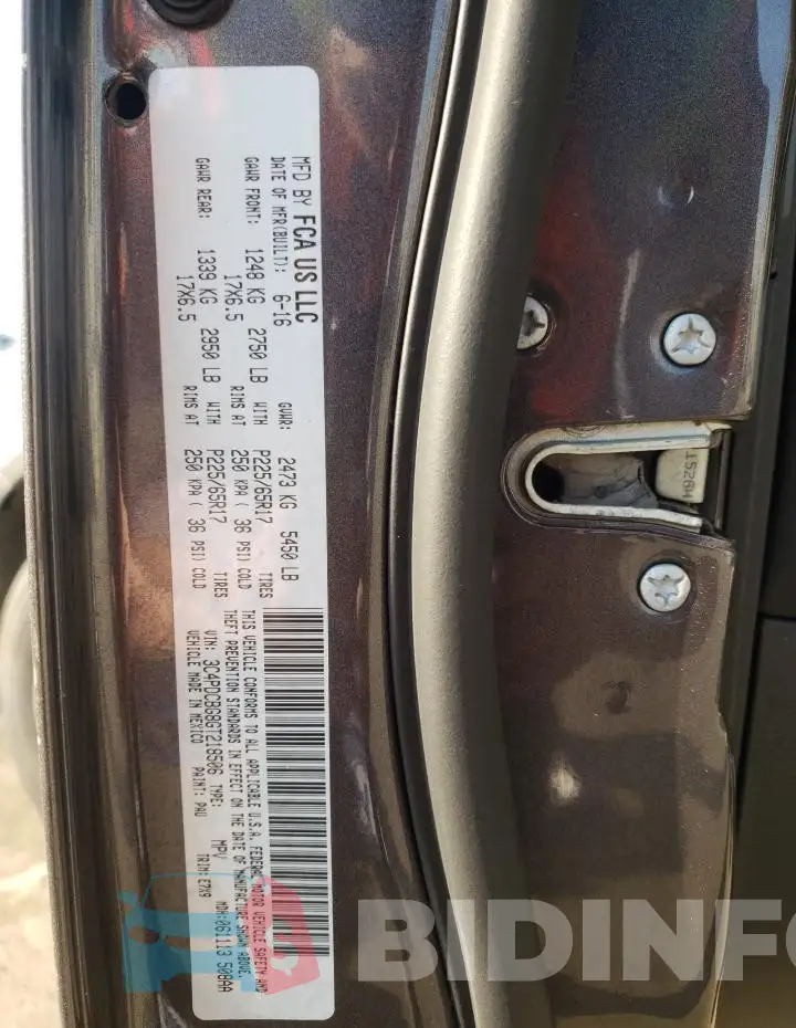 3C4PDCBG8GT218506 Photo# 13