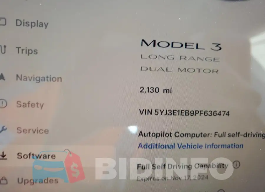 5YJ3E1EB9PF636474 Photo# 9