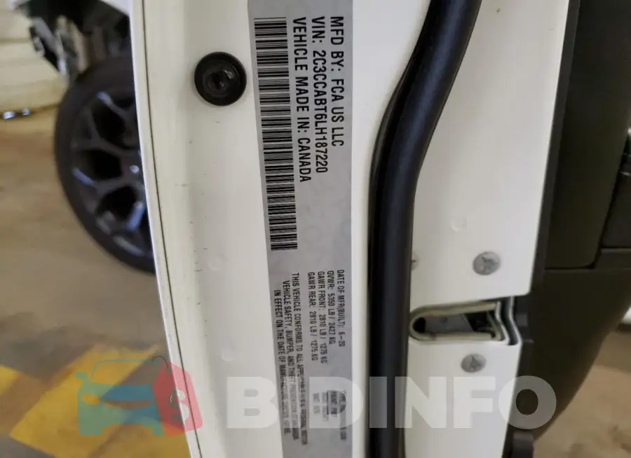 2C3CCABT6LH187220 Photo# 12