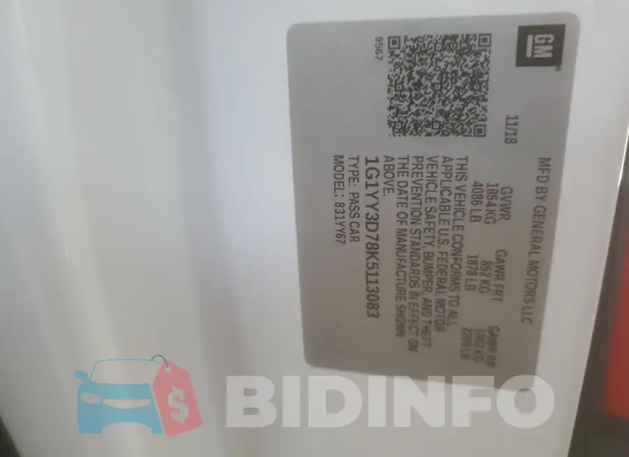 1G1YY3D78K5113083 Photo# 13