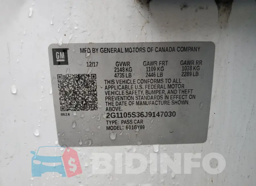 2G1105S36J9147030 Photo# 13