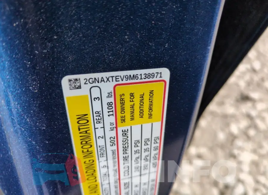2GNAXTEV9M6138971 Photo# 10