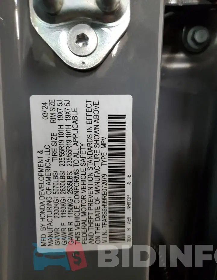 7FARS6H99RE072079 Photo# 13