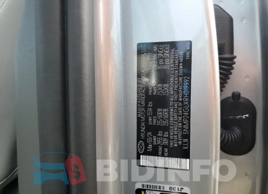 5NMP24GLXRH019992 Photo# 13
