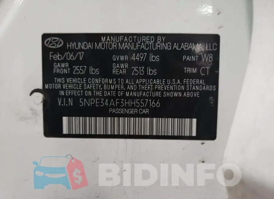 5NPE34AF3HH557166 Photo# 12