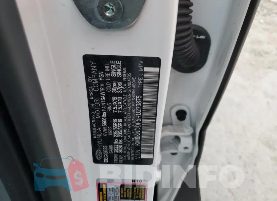 KM8KNDDF5RU270875 Photo# 13