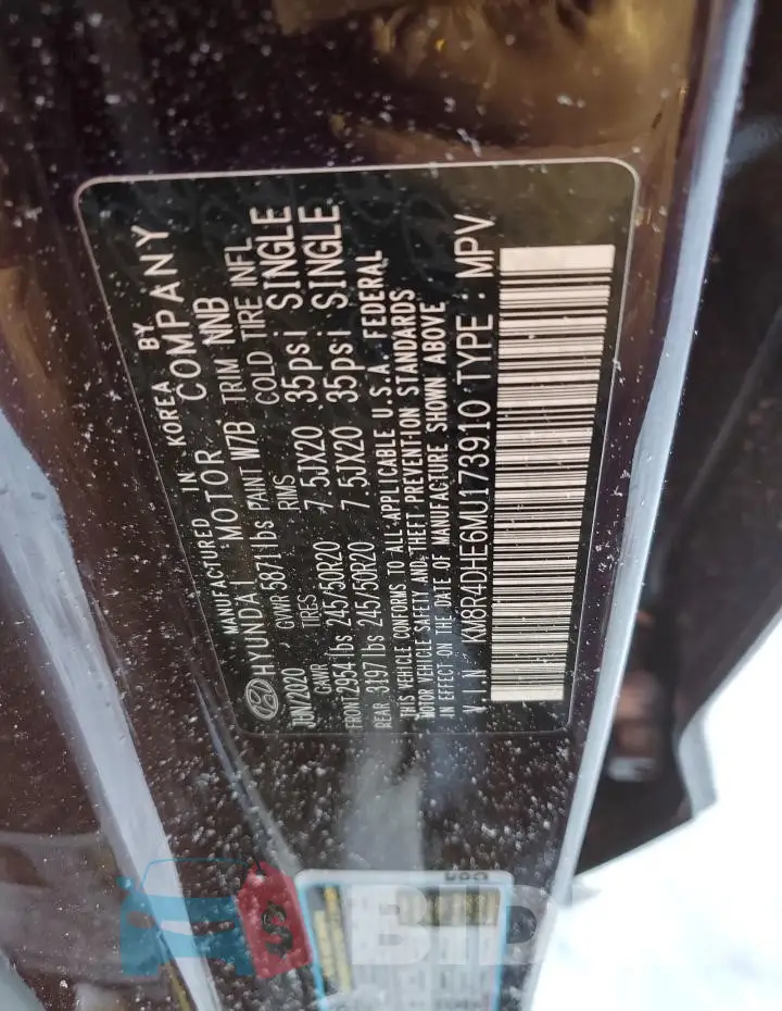 KM8R4DHE6MU173910 Photo# 13