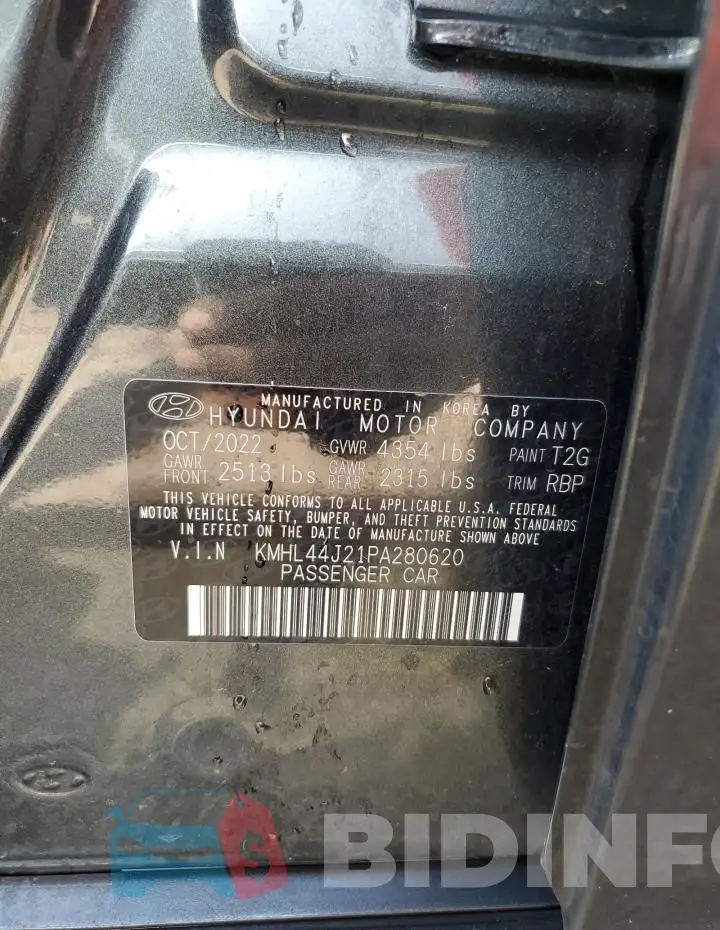 KMHL44J21PA280620 Photo# 12