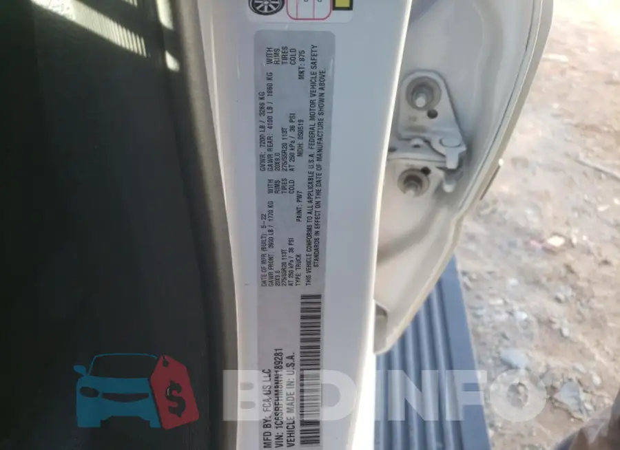 1C6SRFHM8NN189281 Photo# 12