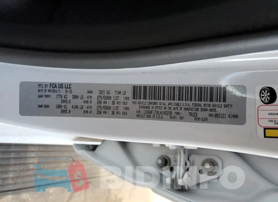 1C6SRFJT0LN145239 Photo# 13