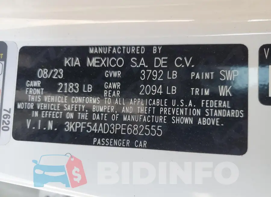 3KPF54AD3PE682555 Photo# 12