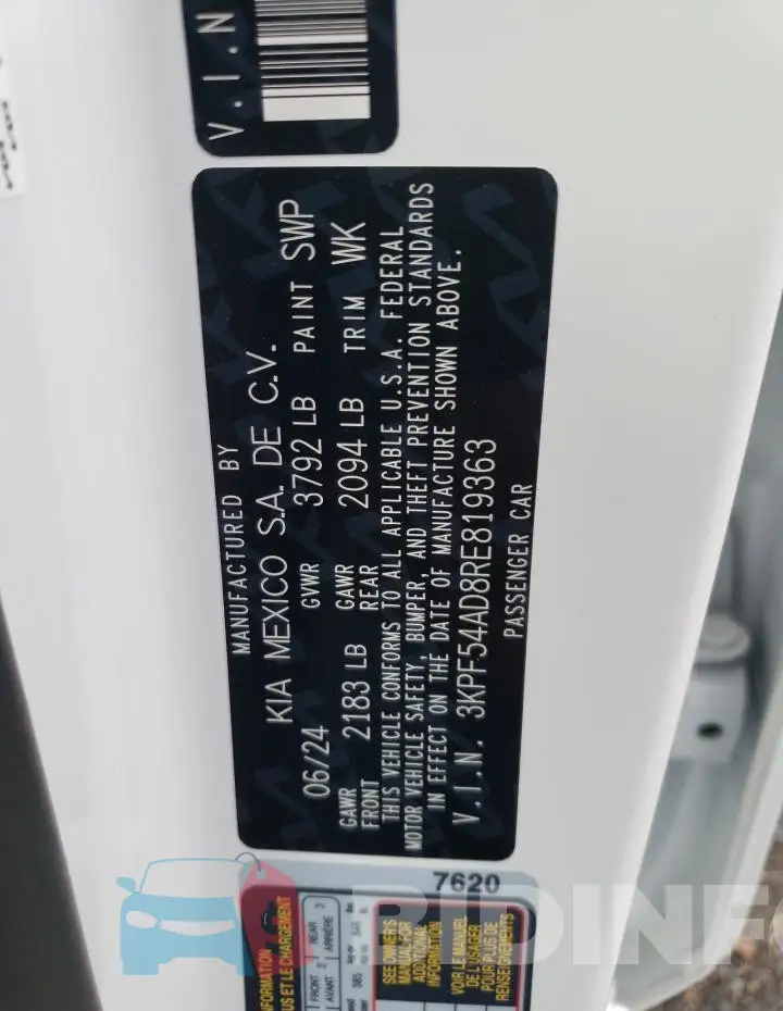 3KPF54AD8RE819363 Photo# 12