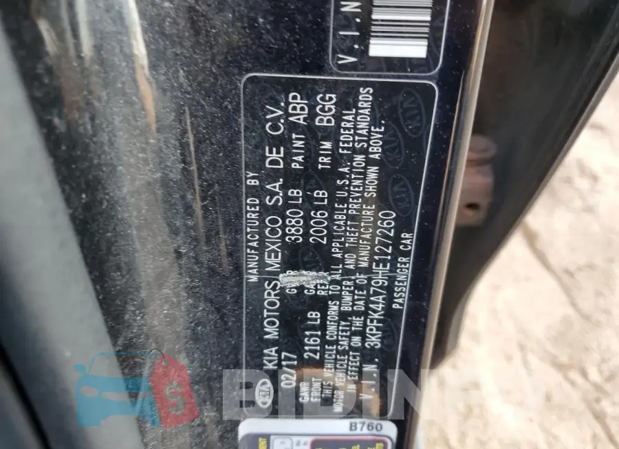 3KPFK4A79HE127260 Photo# 12