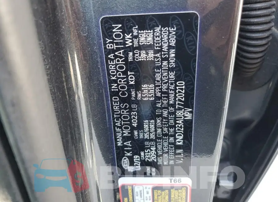 KNDJ23AU8L7720210 Photo# 13