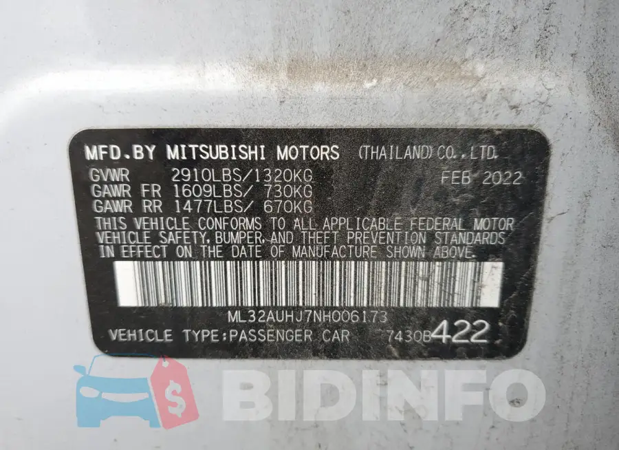 ML32AUHJ7NH006173 Photo# 13