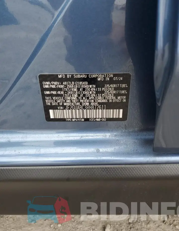 JF2GUABC3RH872611 Photo# 14