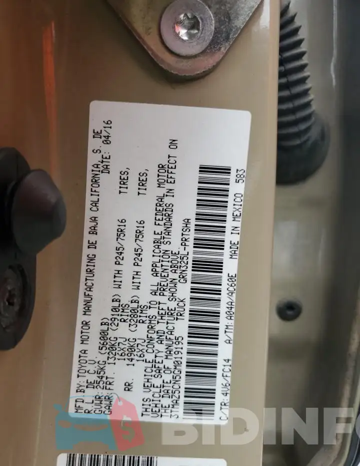 3TMAZ5CN5GM019195 Photo# 12