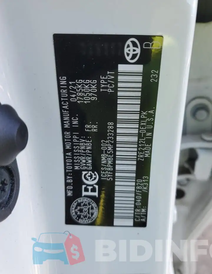 5YFBPMBE5MP233288 Photo# 12