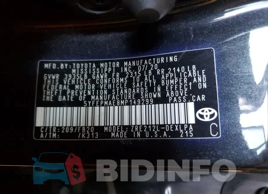 5YFEPMAE8MP149299 Photo# 12