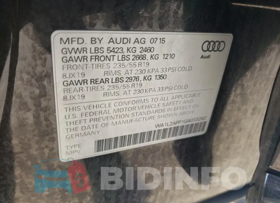 WA1L2AFP1GA033282 Photo# 13