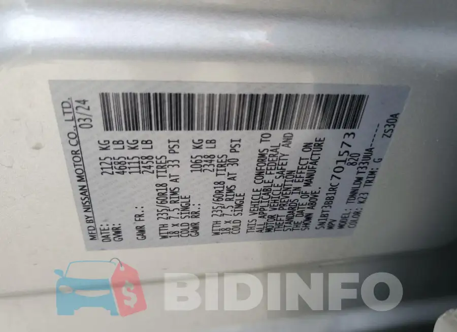 5N1BT3BB1RC701573 Photo# 13